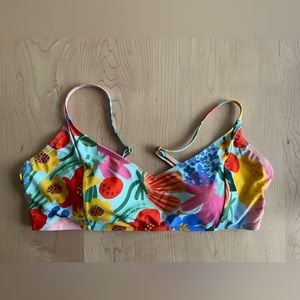 Summersault x Rifle Paper Swimsuit top